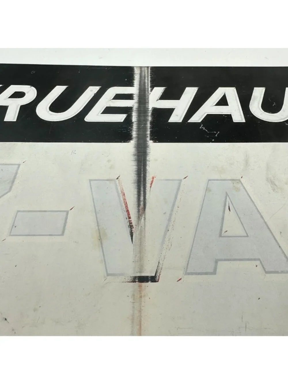 Freuhauf Z Van Metal Plaque Sign